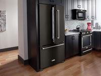 KitchenAid 1.9 Cu. Ft. 1,000 W Convection Microwave Hood Combination – YKMHC319EBS - Over-the-Range Microwave with Steam in Black Stainless Steel