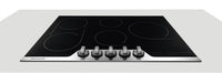 Frigidaire Professional 36" Electric Cooktop – FPEC3677RF - Electric Cooktop in Black/Stainless Steel