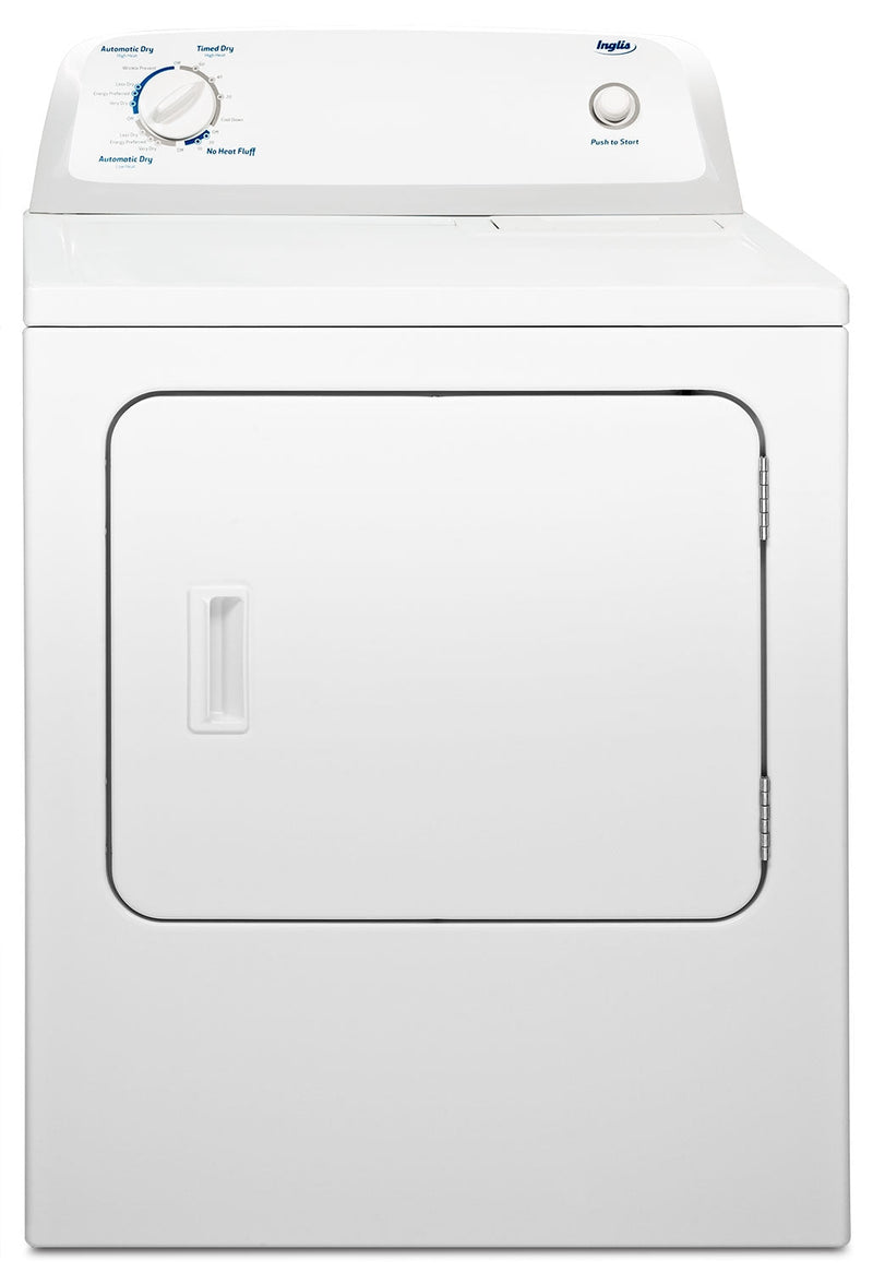 Inglis 6.5 Cu. Ft. Electric Dryer with Automatic Drying Control – YIED4671EW - Dryer in White