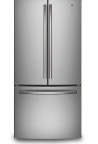GE 24.8 CU.FT. FRENCH DOOR FRIDGE-SS 69.88" X 32.75"- GNE25DYRKFS | Réfrigérateur GE de 24,8 pi³ à portes françaises - GNE25DYRKFS | GNE25DYS