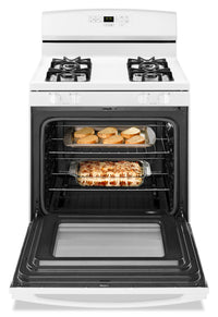 Amana 5.0 Cu. Ft. Freestanding Gas Range with Self-Clean – AGR6603SFW - Gas Range in White