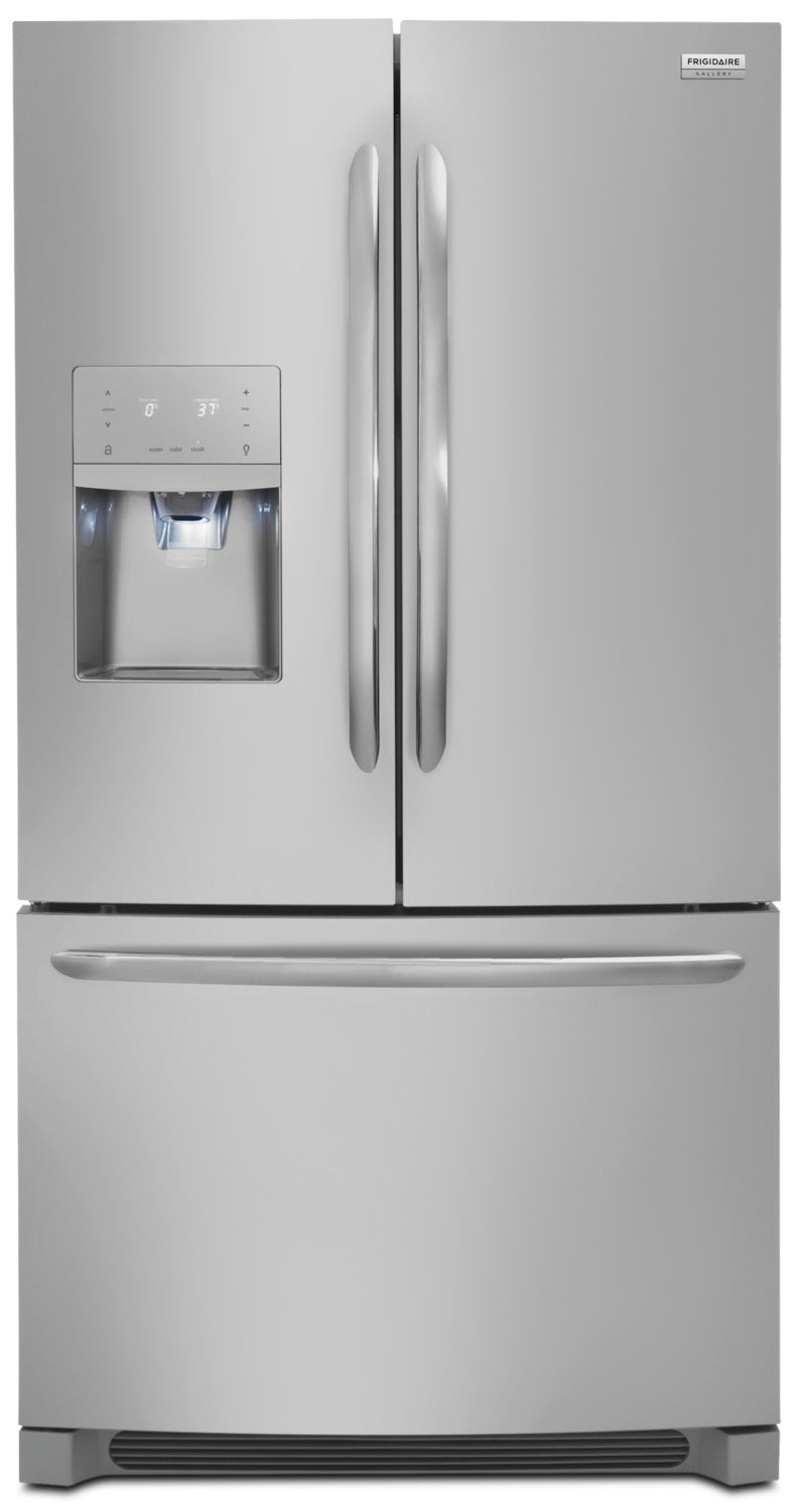 Frigidaire Gallery 21.9 Cu. Ft. Counter-Depth French-Door Refrigerator – FGHD2368TF - Refrigerator in Stainless Steel