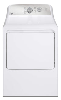 GE 4.4 Cu. Ft. Top-Load Washer and 6.2 Cu. Ft. Electric Dryer – White  | Laveuse à chargement par le haut de 4,4 pi3 et sécheuse électrique de 6,2 pi3 de GE - blanches  | GETL331W