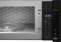 Whirlpool 1.1 Cu. Ft. Low-Profile Microwave Hood Combination – YWML75011HV - Over-the-Range Microwave in Black Stainless Steel