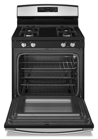 Amana 5.0 Cu. Ft. Freestanding Gas Range with Self-Clean – AGR6603SFS - Gas Range in Stainless Steel