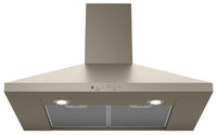 GE 30" Wall-Mount Pyramid Chimney Range Hood – JVW5301EJESC - Range Hood in Slate