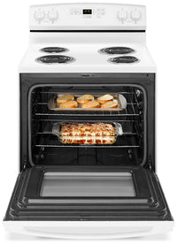 Amana 4.8 Cu. Ft. Freestanding Electric Range – YACR4503SFW - Electric Range in White