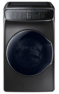 Samsung 6.9 Cu. Ft. FlexWash™ Steam Washer – WV60M9900AV/A5 - Washer in Black Stainless Steel