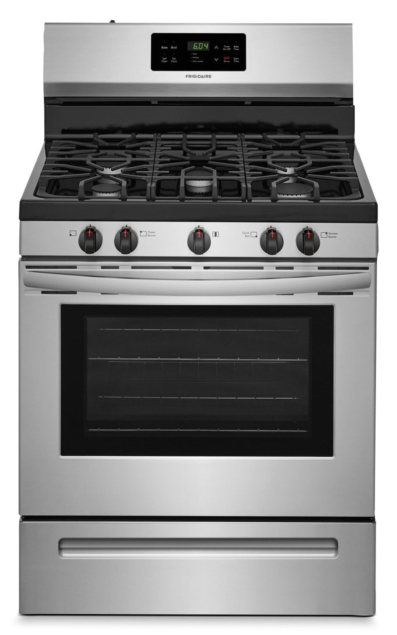 Frigidaire 5.0 Cu. Ft. Gas Range – FFGF3054TS - Gas Range in Stainless Steel