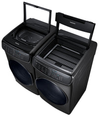 Samsung 6.9 Cu. Ft. FlexWash™ Steam Washer and 7.5 Cu. Ft. Steam FlexDryer™|Laveuse à la vapeur FlexWashMC de 6,9 pi³ et sécheuse à la vapeur FlexDryMC de 7,5 pi³ de Samsung|SAM9900L