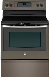 GE 5.0 Cubic Foot Freestanding Electric Self-Cleaning Range – JCB630EKES - Electric Range in Slate