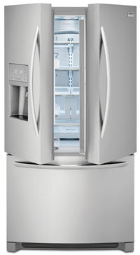 Frigidaire Gallery 21.9 Cu. Ft. Counter-Depth French-Door Refrigerator – FGHD2368TF - Refrigerator in Stainless Steel