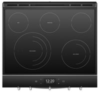 Whirlpool 6.4 Cu. Ft. Smart Slide-in Electric Range with Frozen Bake™ Technology - YWEE750H0HZ - Gas Range in Stainless Steel