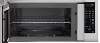 LG 2.0 Cu. Ft. Over-the-Range Microwave with EasyClean™ Interior – Stainless Steel - Over-the-Range Microwave in Stainless Steel
