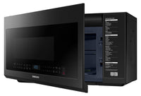 Samsung 2.1 Cu. Ft. Over The Range Microwave – ME21M706BAG/AC - Over-the-Range Microwave in Black Stainless Steel