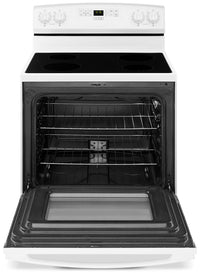 Amana 4.8 Cu. Ft. Freestanding Electric Range – YAER6303MFW - Electric Range in White