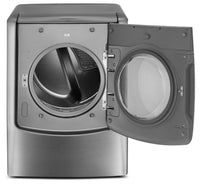 LG 9.0 Cu. Ft. Mega Capacity Electric Steam Dryer – Graphite Steel - Dryer in Graphite