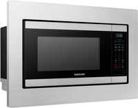 Samsung Countertop Microwave with Ceramic Interior – MS19M8000AS/AC - Countertop Microwave in Stainless Steel