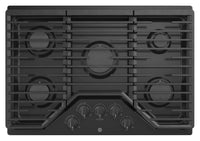 GE 30" Built-In Gas Cooktop - JGP5030DLBB - Gas Cooktop in Black