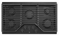 GE 36" Built-In Gas Cooktop - JGP5036DLBB - Gas Cooktop in Black