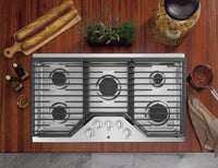 GE 36" Built-In Gas Cooktop - JGP5036SLSS - Gas Cooktop in Stainless Steel