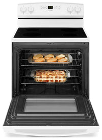 Amana 4.8 Cu. Ft. Freestanding Electric Range – YAER6303MFW - Electric Range in White