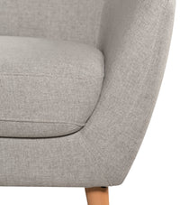 Calla Linen-Look Fabric Sofa - Light Grey|Sofa Calla en tissu d'apparence lin - gris pâle|CALLLGSF