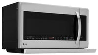 LG 2.2 Cu. Ft. Over-the-Range Microwave with ExtendaVent – LMV2257ST - Over-the-Range Microwave in Stainless Steel