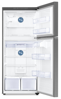 Samsung 17.6 FlexZone™ Top-Mount Refrigerator – RT18M6213SR/AA - Refrigerator in Stainless Steel