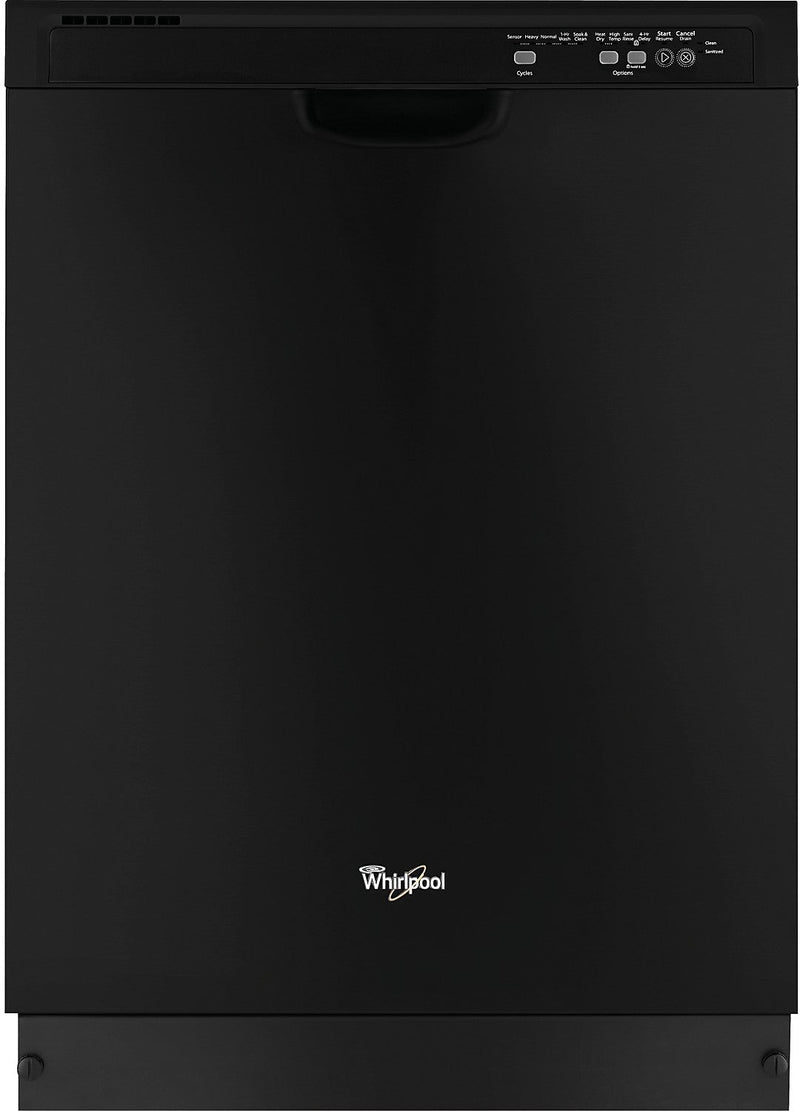 Whirlpool 24" Built-In Dishwasher – Black - Dishwasher in Black