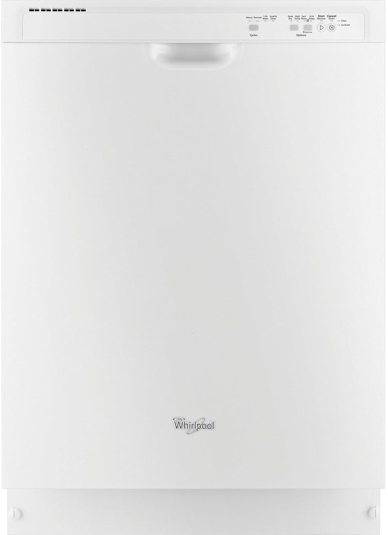Whirlpool 24" Built-In Dishwasher – White - Dishwasher in White