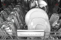 KitchenAid Front-Control Dishwasher with FreeFlex™ Third Rack - KDFM404KBS|Lave-vaisselle KitchenAid avec commandes à l'avant et 3e panier FreeFlexMC - KDFM404KBS|KDFM40KB