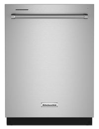 KitchenAid Top-Control Dishwasher with LED Lighting - KDTM704KPS|Lave-vaisselle KitchenAid avec commandes sur le dessus et éclairage à DEL - KDTM704KPS|KDTM70KS
