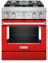 KitchenAid 30'' Smart Commercial-Style Dual Fuel Range - KFDC500JPA