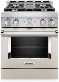 KitchenAid 30'' Smart Commercial-Style Gas Range - KFGC500JMH