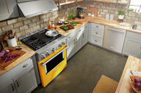 KitchenAid 30'' Smart Commercial-Style Dual Fuel Range - KFDC500JYP