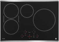 GE Profile 30" Electric Induction Cooktop – PHP9030SJSS - Electric Cooktop in Black/Stainless Steel