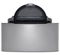 LG TWIN Wash™ 1.1 Cu. Ft. SideKick™ 27" Pedestal Washer - WD100CV - Washer in Graphite