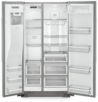 KitchenAid 19.9 Cu. Ft. Counter-Depth Side-by-Side Refrigerator - KRSC700HPS|Réfrigérateur KitchenAid de 19,9 pi³ de profondeur comptoir à compartiments juxtaposés - KRSC700HPS|KRSC700S