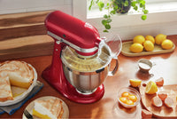 KitchenAid Artisan Series Tilt-Head Stand Mixer with Premium Accessory Pack - KSM195PSCA | Batteur sur socle à tête inclinable KitchenAid de la série Artisan avec trousse d'accessoires de qualité supérieure - KSM195PSCA | KSM9PSCA