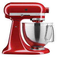 KitchenAid Artisan Series Tilt-Head Stand Mixer with Premium Accessory Pack - KSM195PSCA | Batteur sur socle à tête inclinable KitchenAid de la série Artisan avec trousse d'accessoires de qualité supérieure - KSM195PSCA | KSM9PSCA