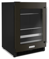 KitchenAid 4.9 Cu. Ft. 14-Bottle Beverage Centre with Left-Swing Door - KUBL314KBS | Refroidisseur à boissons KitchenAid 4,9 pi3 14 bouteilles, charnières de porte à gauche - KUBL314KBS | KUBL314B