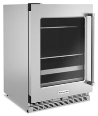 KitchenAid 4.9 Cu. Ft. 14-Bottle Beverage Centre with Left-Swing Door - KUBL314KSS | Refroidisseur à boissons KitchenAid 4,9 pi3 14 bouteilles, charnières de porte à gauche - KUBL314KSS | KUBL314S
