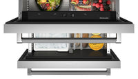 KitchenAid 4.2 Cu. Ft. Under-Counter Refrigerator and Freezer - KUDF204KSB | Réfrigérateur et congélateur sous le comptoir KitchenAid de 4,2 pi3 - KUDF204KSB | KUDF20KS