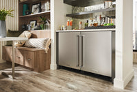 KitchenAid 5 Cu. Ft. Under-Counter Refrigerator with Left-Swing Door - KURL114KSB | Réfrigérateur sous le comptoir KitchenAid de 5 pi3 avec charnières à gauche - KURL114KSB | KURL114S