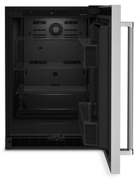 KitchenAid 5 Cu. Ft. Under-Counter Refrigerator with Right-Swing Door - KURR114KSB | Réfrigérateur KitchenAid de 5 pi3 sous le comptoir avec charnières à droite - KURR114KSB | KURR114S