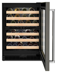 KitchenAid 5 Cu. Ft. Panel-Ready 46-Bottle Wine Cellar - KUWR214KPA | Cellier à vin KitchenAid 5 pi3, 46 bouteilles, à panneau personnalisable - KUWR214KPA | KUWR214P