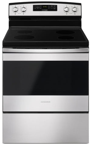 Amana 4.8 Cu. Ft. Freestanding Electric Range – YAER6303MFS|Cuisinière électrique amovible Amana de 4,8 pi³ – YAER6303MFS|YAER630S