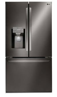 LG 22 Cu. Ft. Smart Counter-Depth French-Door Refrigerator - LFXC22526D | Réfrigérateur LG intelligent de 22 pi³ à portes françaises de profondeur comptoir - LFXC22526D | LFXC225D