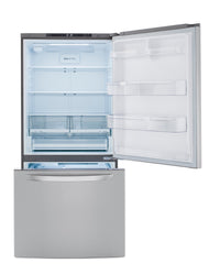 LG 26 Cu. Ft. Bottom-Freezer Refrigerator - LRDCS2603S | Réfrigérateur LG de 26 pi³ à congélateur inférieur - LRDCS2603S | LRDCS26S